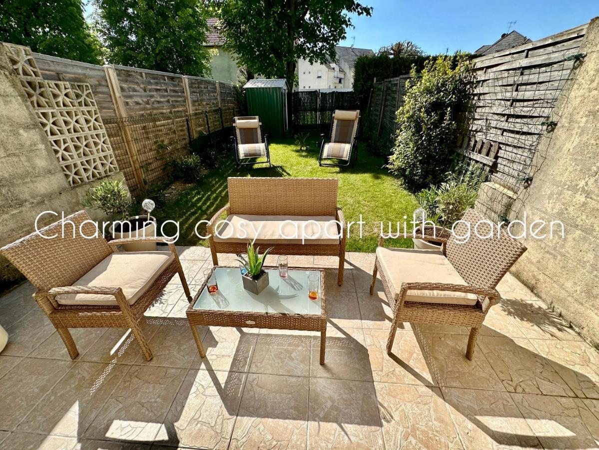 Charming Cosy Apart With Garden Free Parking Claye-Souilly Kültér fotó