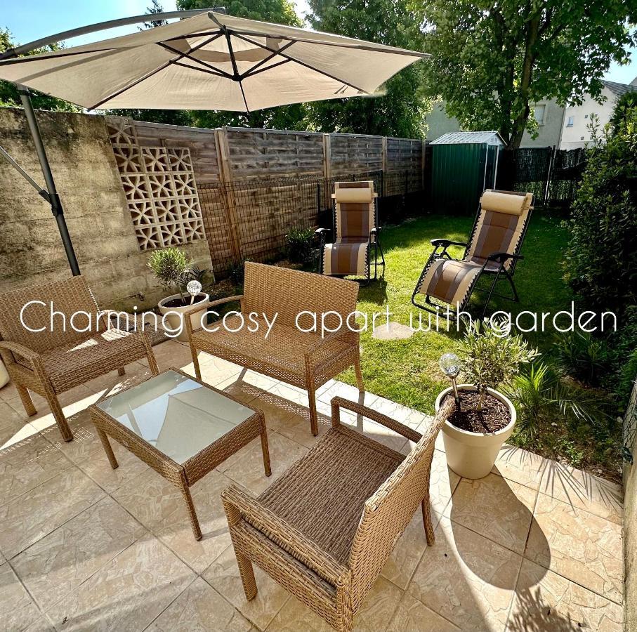 Charming Cosy Apart With Garden Free Parking Claye-Souilly Kültér fotó